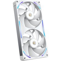 Ventoinha NZXT F280X Perfomance RGB Single-Frame Brancas - Dupla Ventoínha 140mm (280mm)