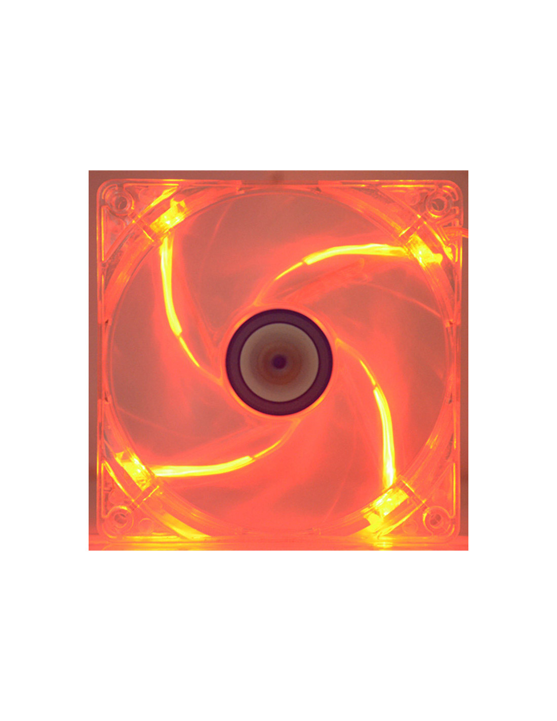 Ventoinha OEM 120mm, LED Vermelho, Molex, para Caixa de Computador