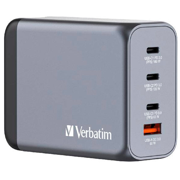 Verbatim GNC-200 Universal Preto, Cinzento AC Carregamento rápido