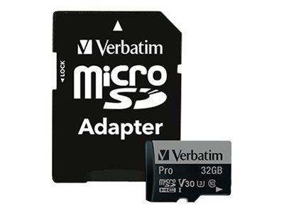 VERBATIM MICRO SD PRO SDXC 32GB CLASS 10 UH1