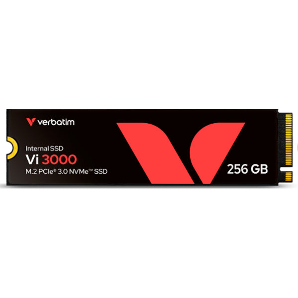 Verbatim Vi3000 SSD - 256GB - PCIe 3.0 - M.2 2280