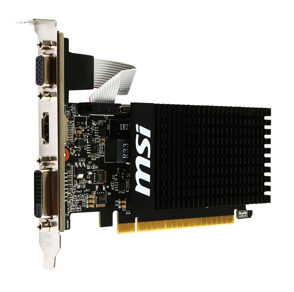 VGA MSI GT 710 2G DDR3 1VGA/1DVI-D/1HDMI - GT 710 2GD3H LP