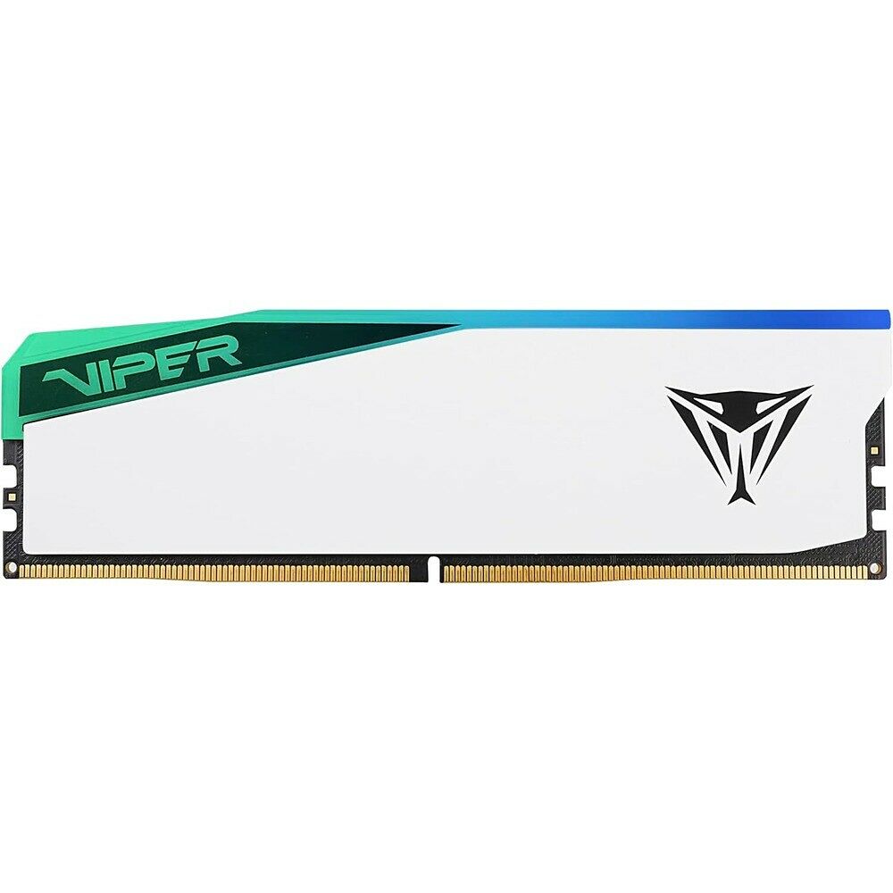 Viper Gaming Elite 5 Ultra RGB 24 Go (1x 24 Go) DDR5 5600 MHz CL46 - Blanc