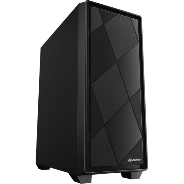 VS8 Black midi tower behuizing