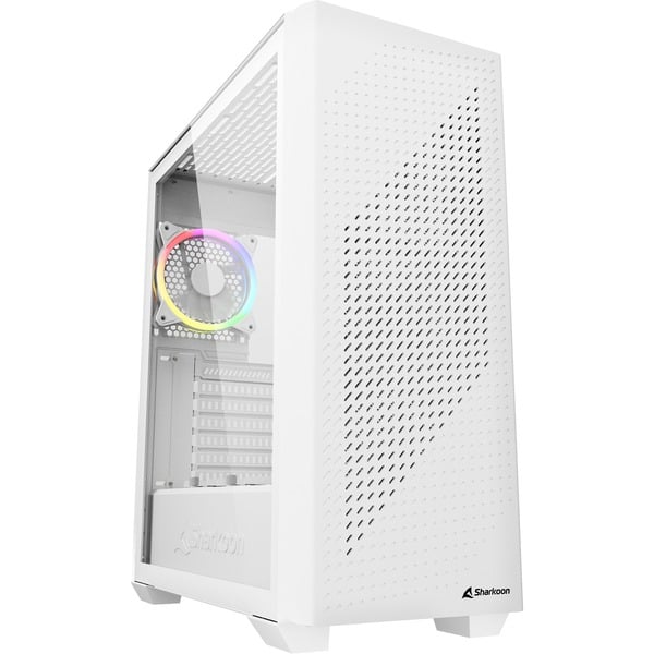 VS9 RGB White midi tower behuizing