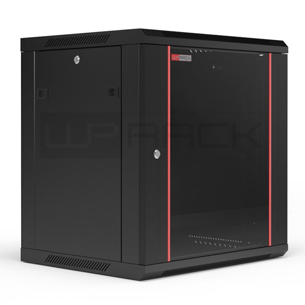 Wall Mount Rack 19" RWB Series 9U WxDxH: 600x500x500 mm, Black RAL 9005