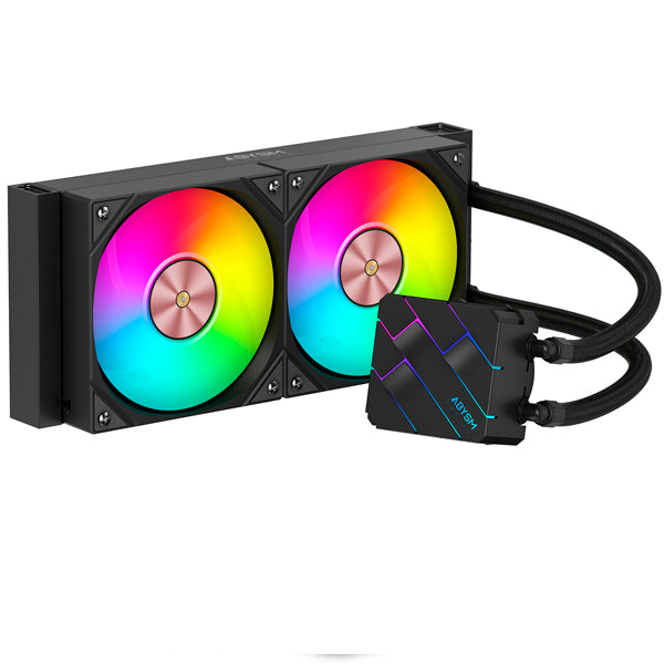 Water Cooler CPU Abysm Oceanic TIDE 240 ARGB Preto