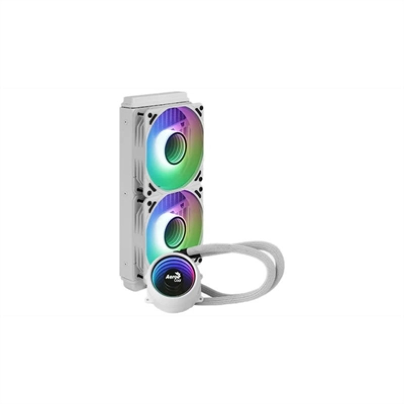 Water Cooler CPU Mirage L240 120mm ARGB (Branco) - AEROCOOL