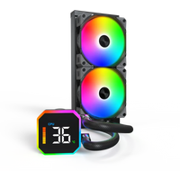 Water Cooler CPU Montech HyperFlow Digital 240mm Preto
