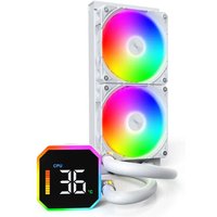 Water Cooler CPU Montech HyperFlow Digital 240mm Branco