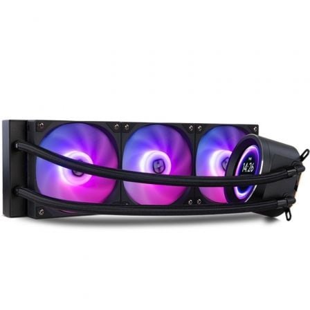 Water Cooler CPU Nox Hummer X-360 Liquid Cooling 360 LCD Preto