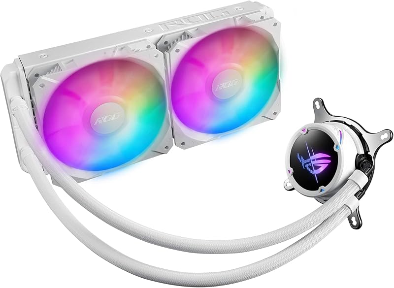 Water Cooler CPU ROG Strix LC 240 RGB (Branco) - ASUS