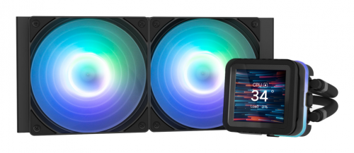 WATER COOLER CPU ZALMAN ALPHA2 A24 ARGB 240MM PRETO