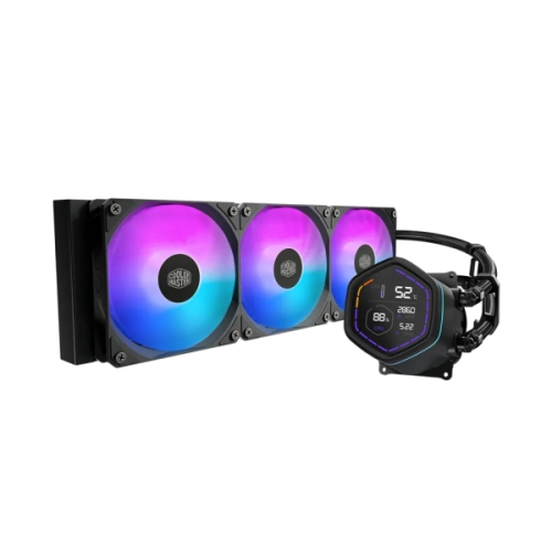 WATER COOLER Master Masterliquid 360 ARGB/Ecrã LED Digital de 2,1"- Preto