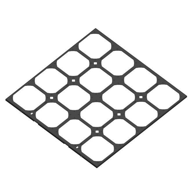 Watercool MO-RA IV 600 Lüfterrahmen für 140mm Lüfter - schwarz