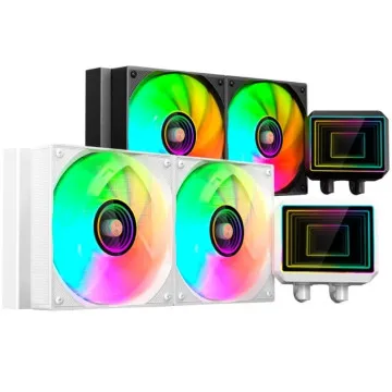 WATERCOOLING MARS GAMING ML-TWO240 ARGB INFINITY 450W TDP COPPER-CORE BLACK MLTWO240