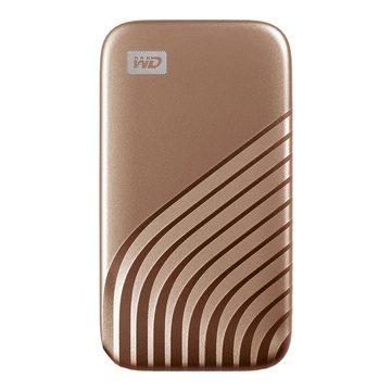WD 2TB My Passport SSD - Portable SSD, up to 1050MB/s Read and 1000MB/s Write Speeds, USB 3.2 Gen 2 - Gold
