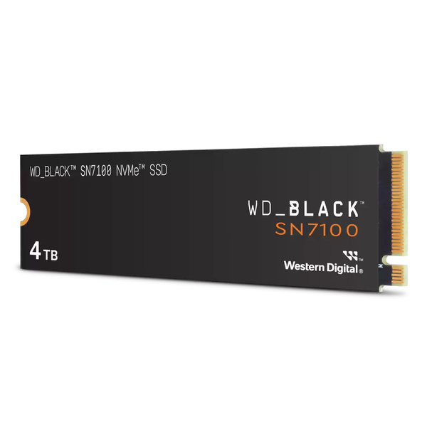 WD Black SN7100 SSD 4TB PCIe Gen4x4 7250MB-s