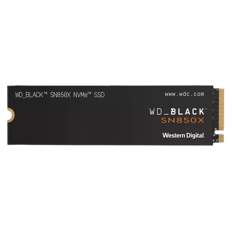 WD_BLACK SN850X NVMe SSD WDS100T2X0E - SSD - 1 TB - interna - M.2 2280 - PCIe 4.0 x4 (NVMe)