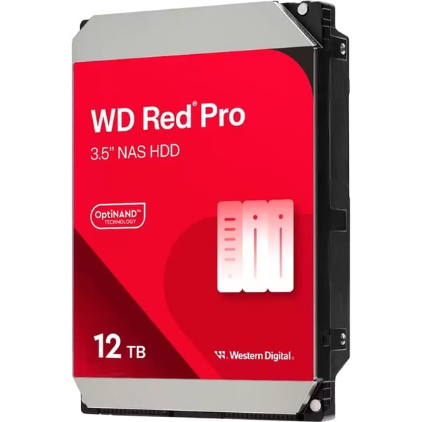 WD HDD 3.5" 12TB 512MB SATA 7200RPM RED PRO