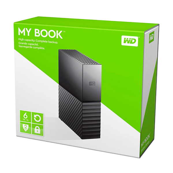 WD My Book 6TB USB 3.0 3.5″ Negro – HDD Externo
