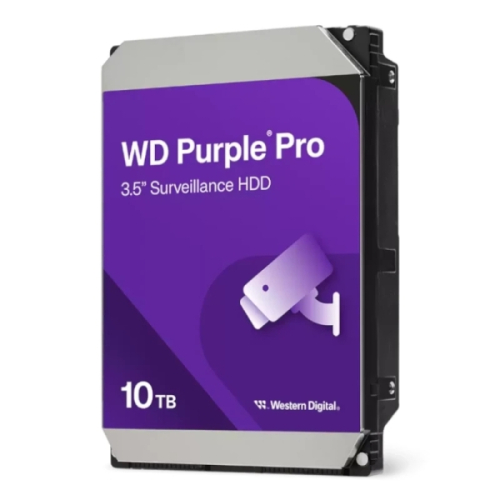 WD Purple Pro 10TB SATA 6Gb/s HDD 3.5inch internal 7200Rpm 256MB Cache 24x7 Bulk