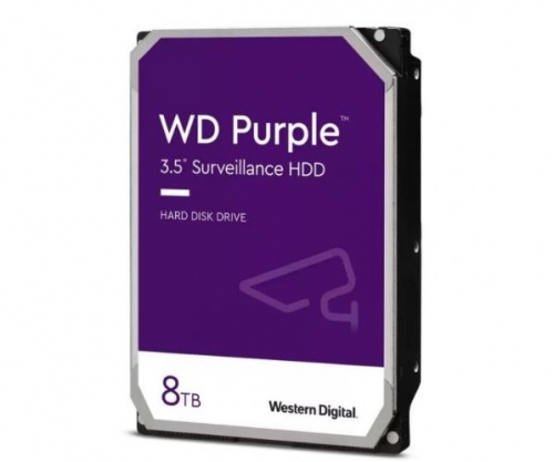 Western Digital 8TB Purple Surveillance 3.5" SATA III 256MB