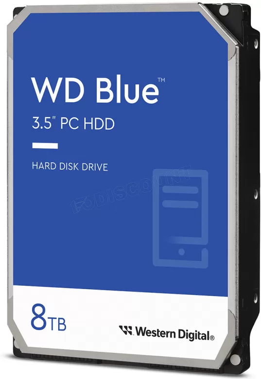 Western Digital HDD 8TB WD Blue 256MB 5640RPM SataIII 3.5''