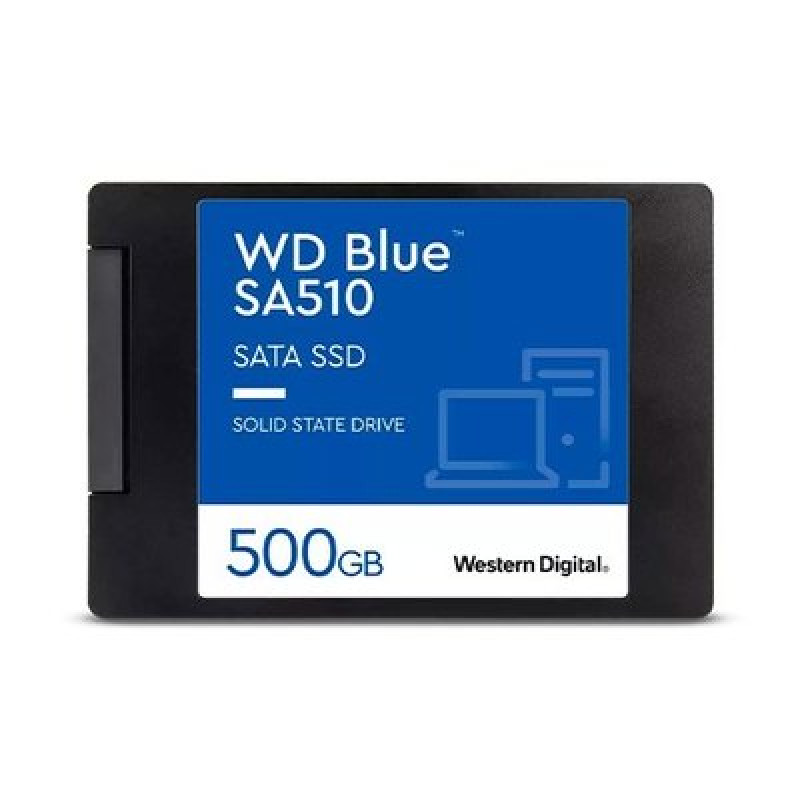 WESTERN DIGITAL SATA-SSD WD Blue SA510, 500 GB, 7mm, intern, 6,35 cm (2.5")