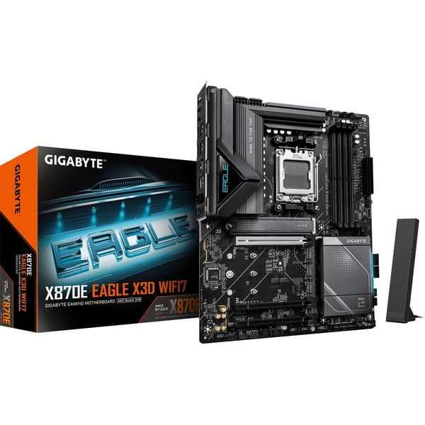 X870E EAGLE X3D WIFI7 socket AM5 moederbord