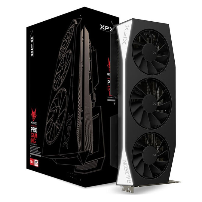 XFX Mercury OC Radeon RX 9060 XT 16 GB GDDR6 Schwarz