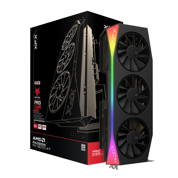 Xfx Mercury RX 9070 XT OC RGB 16GB GDDR6 graphic card