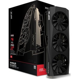 XFX Radeon RX 9070 XT Quicksilver Black - 16GB GDDR6 RAM - Grafikkarte