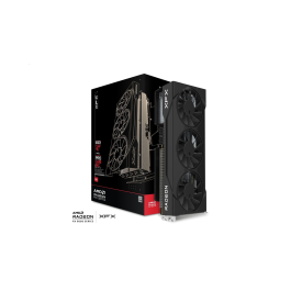 XFX Radeon RX 9070 Swift Triple 90mm Fan Black - 16GB GDDR6 RAM - Grafikkarte
