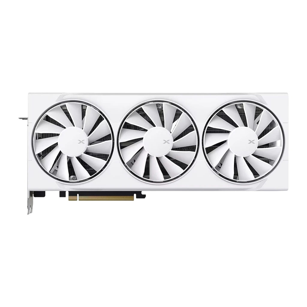 XFX Radeon RX 9070 Swift Triple 90mm Fan White - 16GB GDDR6 RAM - Grafikkarte