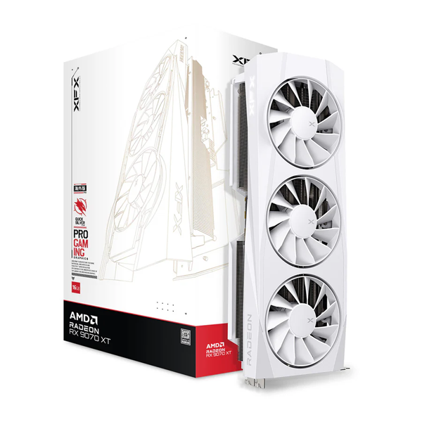 Xfx RX 9070 XT Quicksilver x3 16GB GDDR6 graphic card