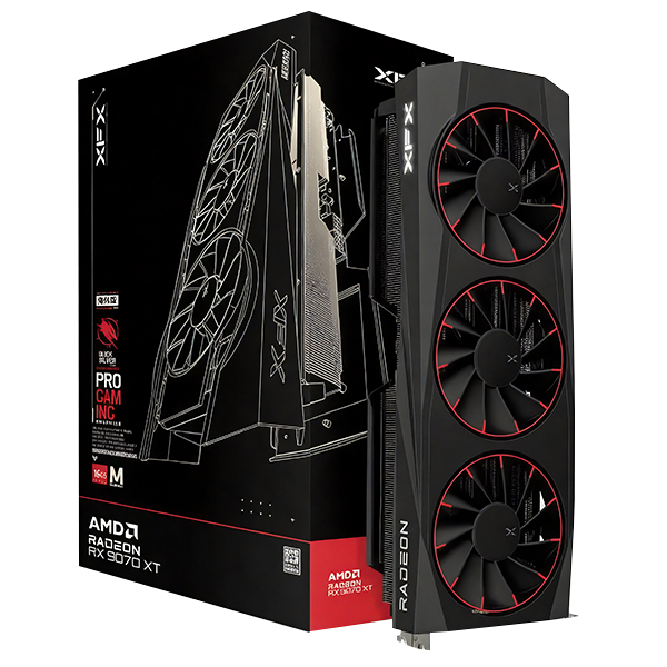 Xfx RX 9070 XT Quicksilver x3 16GB GDDR6 graphic card