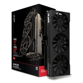 XFX Radeon RX 9070 XT Swift Triple Fan Black - 16GB GDDR6 RAM - Grafikkarte