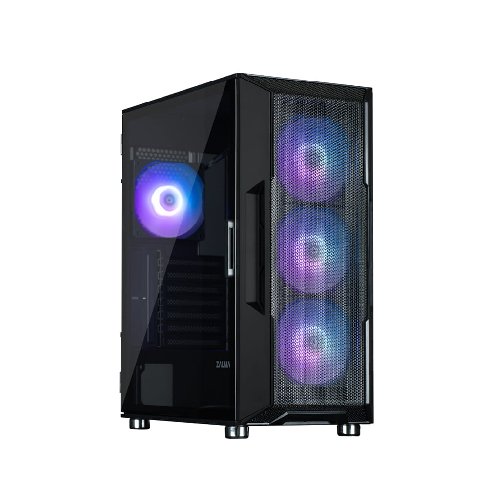 Zalman i3 Neo ARGB Tempered Glass PC-Gehäuse ATX - Schwarz