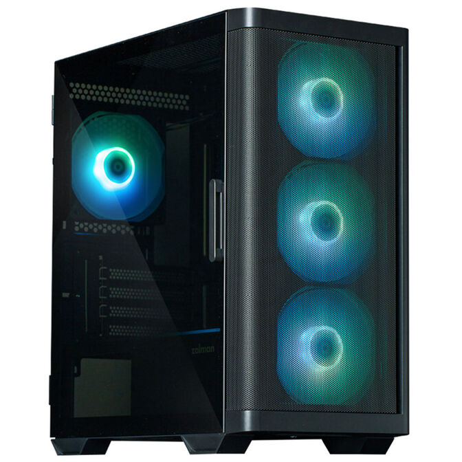 Zalman M4 front Mesh PC-Gehäuse, micro-ATX- Schwarz