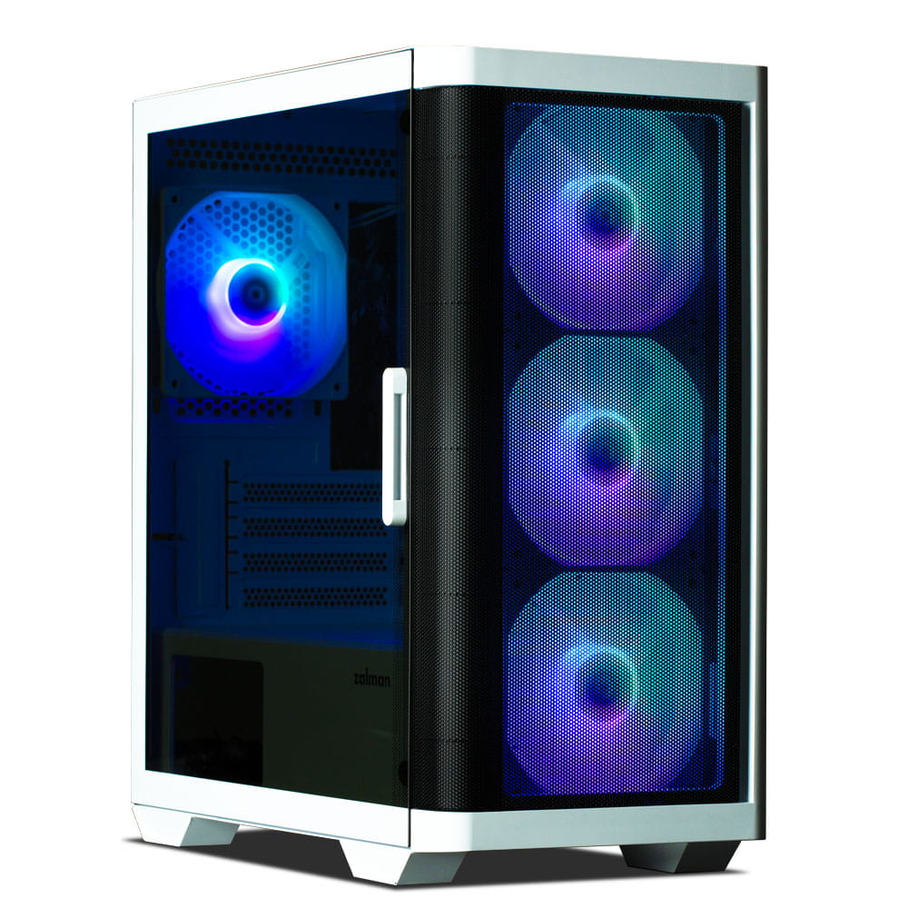 Zalman M4 front Mesh PC-Gehäuse, micro-ATX - Weiß