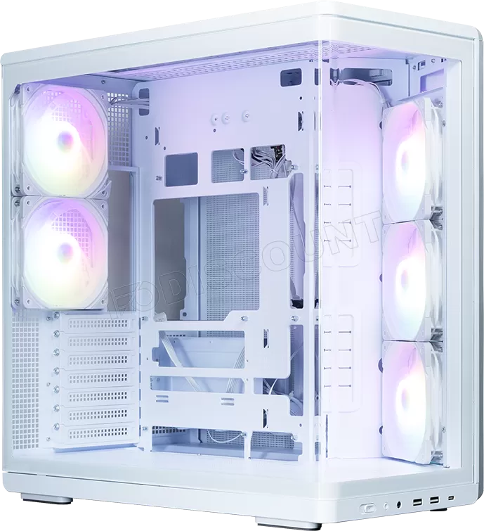 Zalman P60 PC-Gehäuse Tempered Glass, ATX Mid-Tower - Weiss