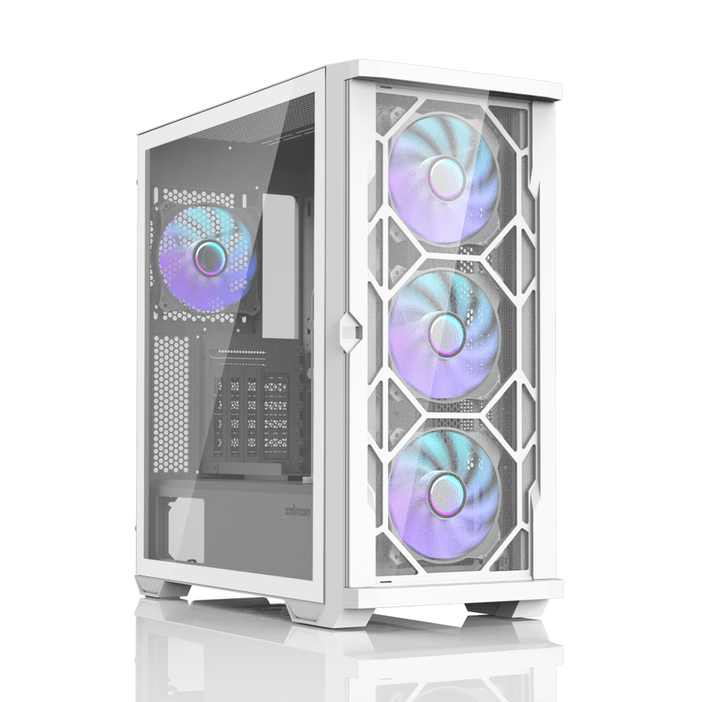 Zalman Z10 Duo PC-Gehäuse, ATX - Weiss