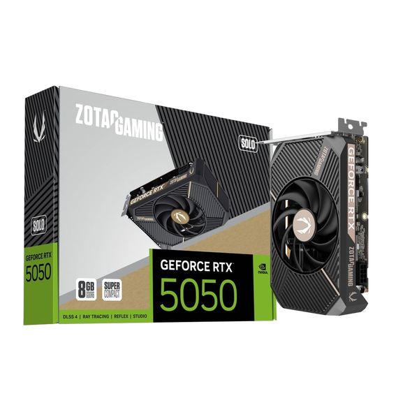 ZOTAC GeForce RTX 5050 Solo - 8GB GDDR6 RAM - Grafikkarte