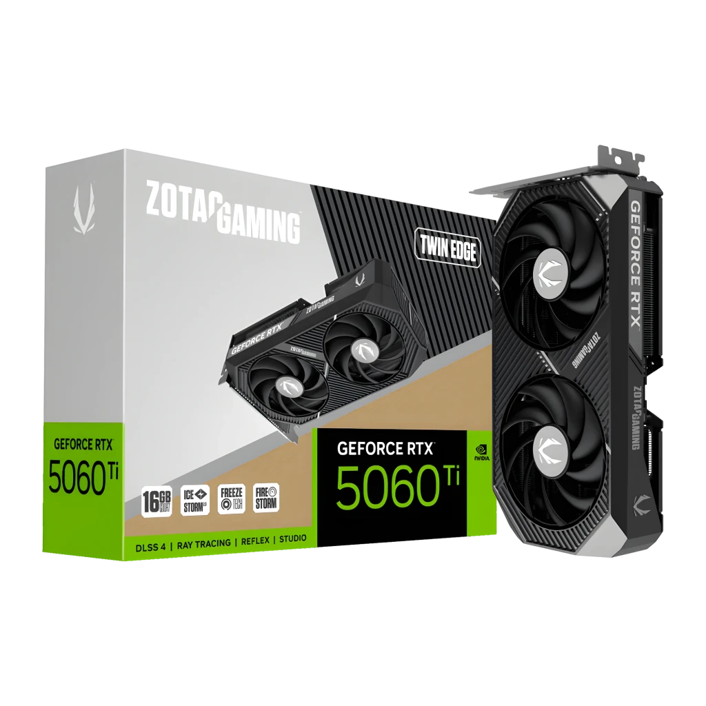 ZOTAC GeForce RTX 5060 AMP! - 8GB GDDR7 RAM - Grafikkarte