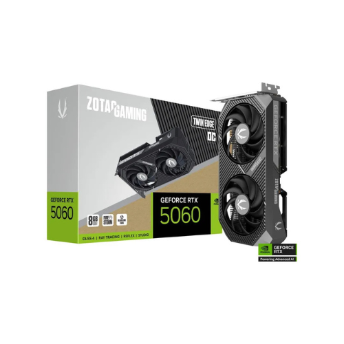 ZOTAC GeForce RTX 5060 Twin Edge OC - 8GB GDDR7 RAM - Grafikkarte