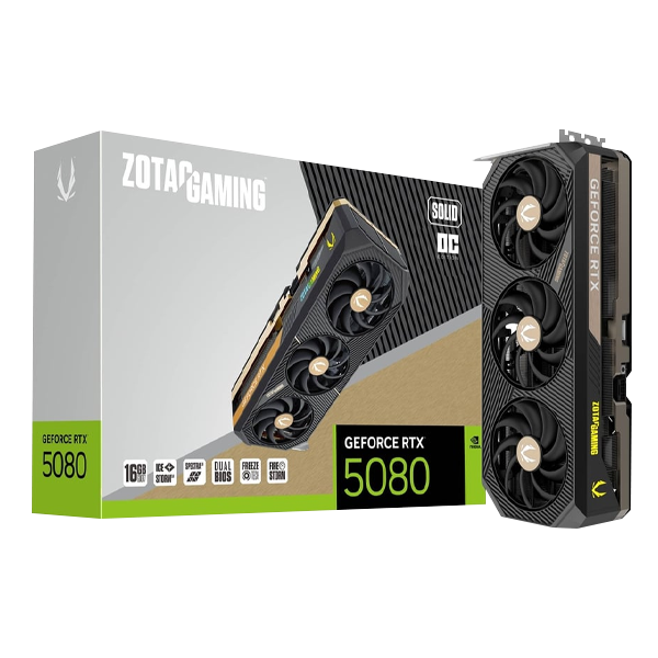 Zotac RTX 5080 Solid OC 16GB GDDR7 graphic card